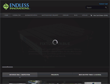 Tablet Screenshot of endless-innovations.com